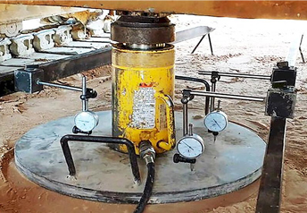 Plate load test